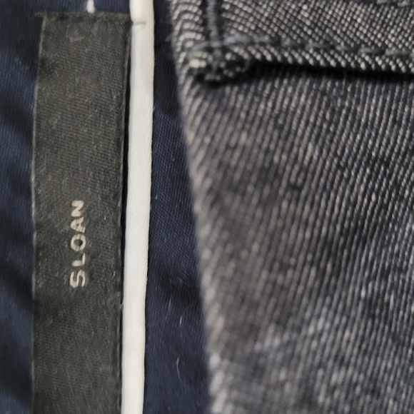 COPY - Women's sizes 10 Banana Republic Sloan blue trousers, freshly dry cleaned - Picture 1 of 3